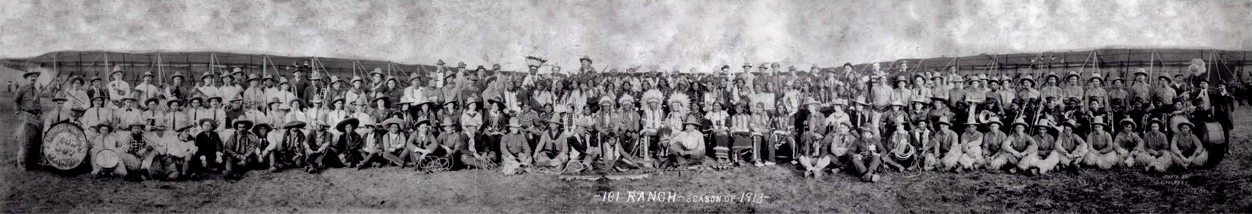 Miller Brothers 101 Ranch Wild West Show, 1913