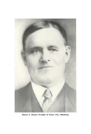Burton S. Barnes, Founder of Ponca City, Oklahoma
