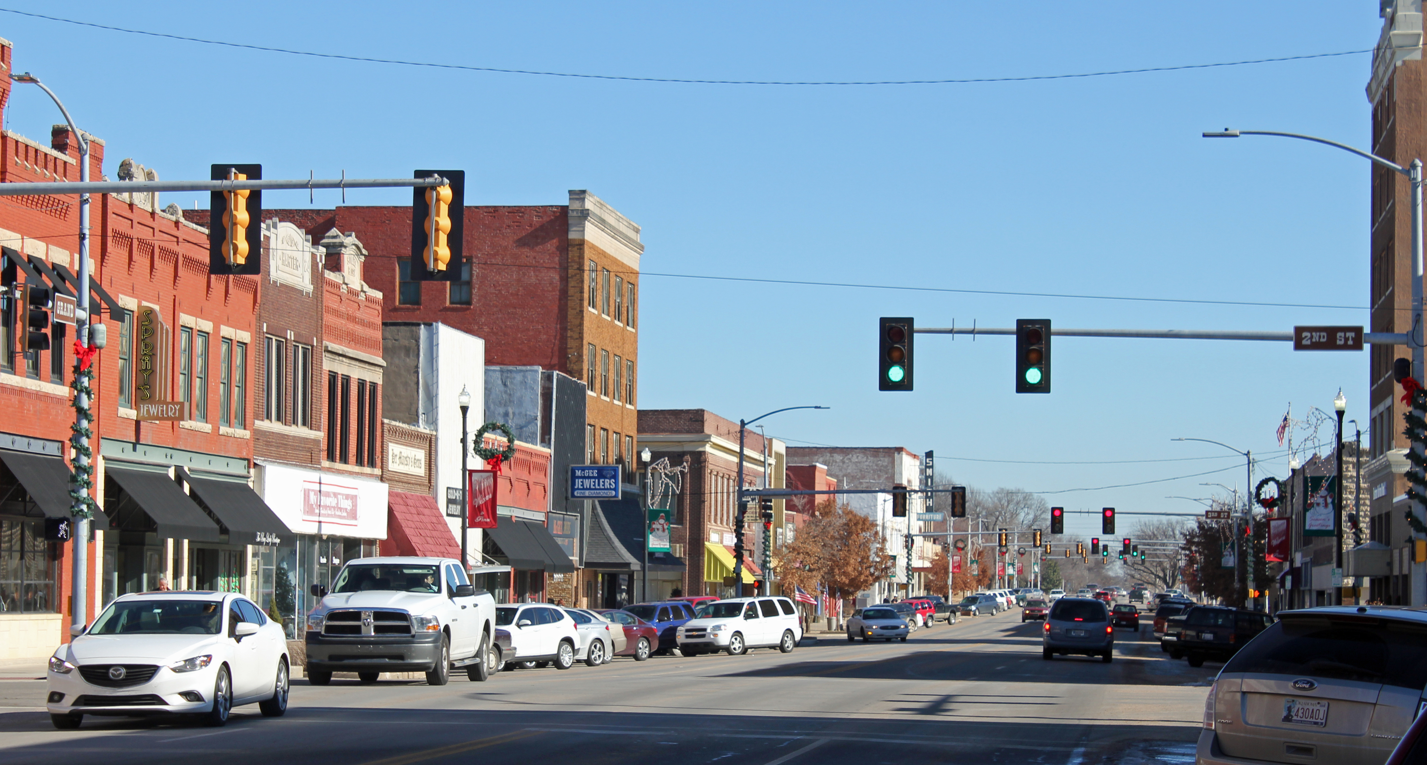 Downtown Ponca City Historic District streetscape